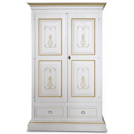 SCHRANK HOLZ PROVENCAL AS PHOTO DEKORIERTE