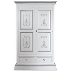 SCHRANK HOLZ PROVENCAL AS PHOTO DEKORIERTE