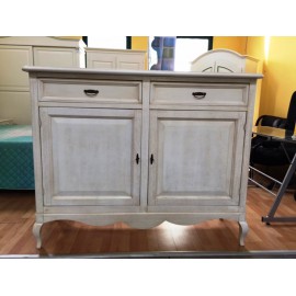 Armario EN MADERA COLOR BLANCO CEPILLARSE DECAPE