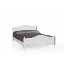 CAMA EN BLANCO DE MADERA