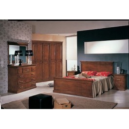 SCHLAFEN FULL HOLZ BETT Nachtstuhl ‚MIRROR Nachtschränkchen