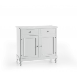 DRESSER CABINET EN BOIS BLANC
