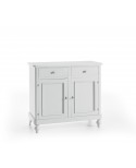 DRESSER CABINET EN BOIS BLANC