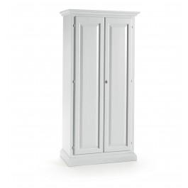 PANTRY SCHRANK HOLZSCHUH WEISS