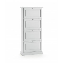 SCARPIERA IN LEGNO COLORE BIANCO