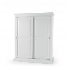 CUPBOARD SCHIEBETÜREN AUS HOLZ WEISS