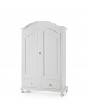 ARMADIO PROVENZALE IN LEGNO COLORE BIANCO