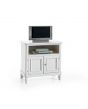 TV soporte de madera WHITE L 85 D 46 H 80