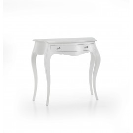 Consola de madera VECTOR BLANCO