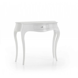 Consola de madera VECTOR BLANCO