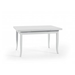 Mesa extensible MADERA 100X100 BLANCO