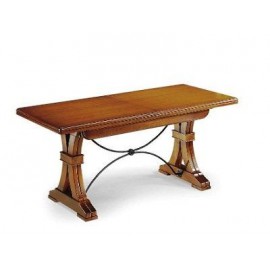 TAVOLO ALLUNGABILE LEGNO MASSELLO 180 x 100