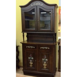 Armario básica + LIFT con madera antigua NUEZ diciembre MANO