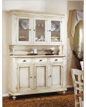 CABINET BOIS FENÊTRE IVORY DRESSER