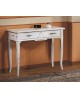 CONSOLLELEGNO TABLA CON Sólido blanco obtenida ANTICATO