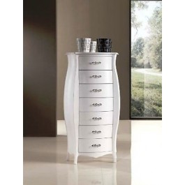 SCHÖNE CHEST GERUNDET WEISS