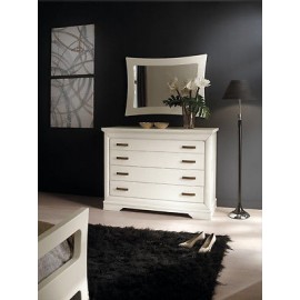 CASSETTIERANachtstuhl ‚ROOM 4 FACH bemaltes Holz