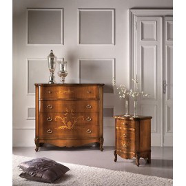 Nachtstuhl CAMERA CHEST INLAID Schnitzkunst