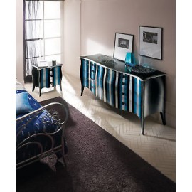 DRESSER CAJÓN COMO 'CURVA sólido lacado