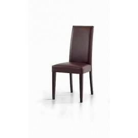 2 PIECES STUHL ARMCHAIR HALL KÜCHE ECO LEDER DARK BROWN Superförderung