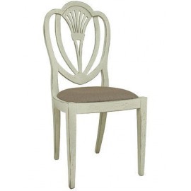 COCINA silla de madera Asiento acolchado LACADO