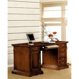 OFFICE DESK TISCH MASSIVHOLZ POOR ART