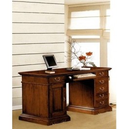 OFFICE DESK TISCH MASSIVHOLZ POOR ART