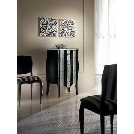 CABINET DRESSER TIROIR DEUX ROUNDED SOLID TONE