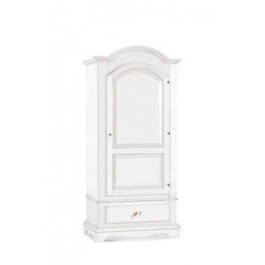 CABINET CABINET 1 PORTE 1 TIROIR MATT BLANC MATT