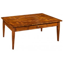 Tavolino IN LEGNO MASSELLO DA SALOTTO L.127 P.78 H.51 VARI COLORI