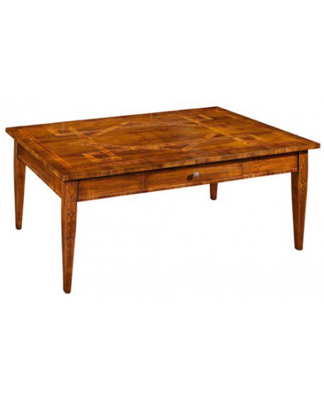 Couchtisch aus Holz Barren aus LOUNGE L.127 S.78 H.51 VERSCHIEDENEN FARBEN