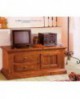 porta tv in legno MASSELLO vari colori - L. 141 P. 50 H. 60