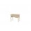 TISCH DESK Holzboden mit DECOR ANTIQUE IVORY Land-Sammlung