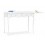 CONSOLE EN BOIS TABLE SCRIVANIA2 CASSETTI MATT BLANC AVEC MATT PLUS