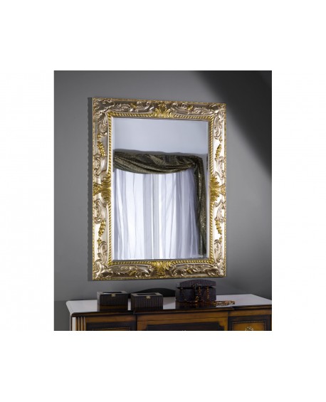 SPECCHIO IN LEGNO ARTIGIANALE - MADE IN ITALY