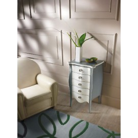 MÖBEL LACKIERTE Aufbereiterfach MASSIVHOLZ ROUNDED