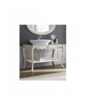 BATHROOM FURNITURE IN WOOD CRAFT - MADE IN ITALY