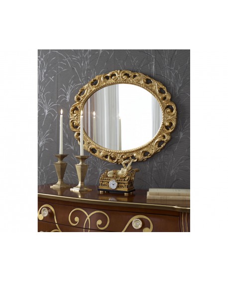 MIROIR EN BOIS CRAFT - MADE IN ITALY