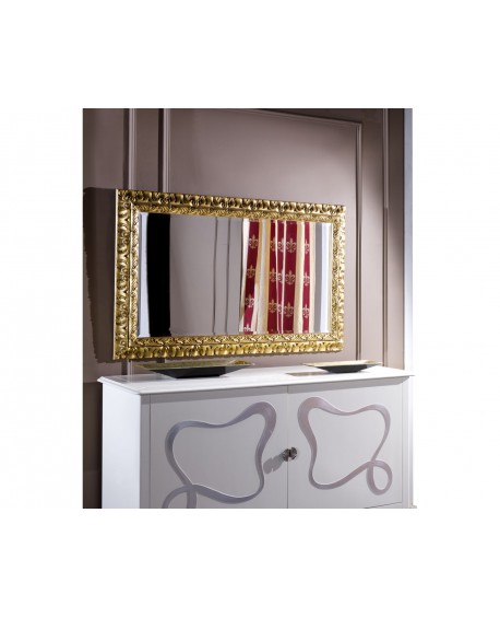 MIROIR EN BOIS CRAFT - MADE IN ITALY