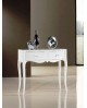 CONSOLE 2 DRAWERS GLOSS WHITE