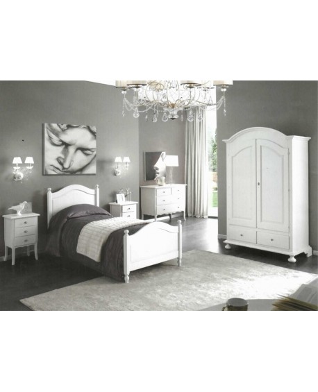 SALA COMPLETA COME FOTO LEGNO MASSELLO BOMBATA COLORE BIANCO VARI COLORI