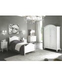 CHAMBRE EN BOIS PHOTO - promotion opaque blanc