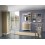 BOIS SALLE DE BAIN MEUBLE CABINET AVEC MIROIR CRAFT PEINT