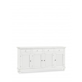 CROYANCE 4 CHAMBRES DE BASE NAPOLETANA EN BOIS BLANC MATT