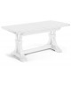 TAVOLO FRATTINO ALLUNGABILE 180X85 IN LEGNO COL BIANCO OPACO