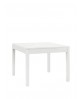 TAVOLO LEGNO QUADRATO FISSO COL BIANCO OPACO