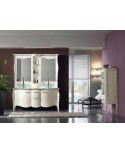 SALLE DE BAIN CABINET MEUBLES DOUBLE BOIS CRAFT MIROIR PEINT