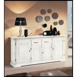 armoire CROYANCE ANTIQUE BOIS BLANC PROMOTION