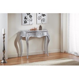 CONSOLA HOJA DE PLATA