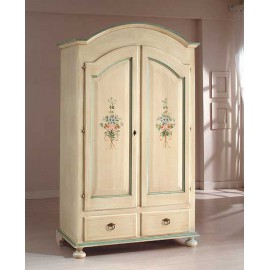 ARMADIO DECORATO BICOLORE PREZZO REGALO